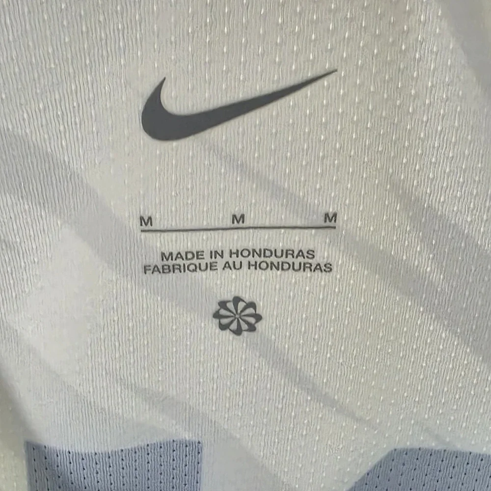 Nike Tigers #24 Basketball Jersey Men's Medium White/Blue